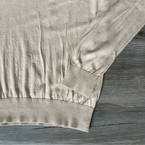 Scotch & Soda Men's Light Beige Crewneck Sweater - Picture 2 of 5